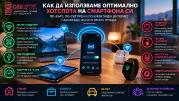 Как да използваме оптимално хотспота на смартфона си – настройки за Android и iPhone
