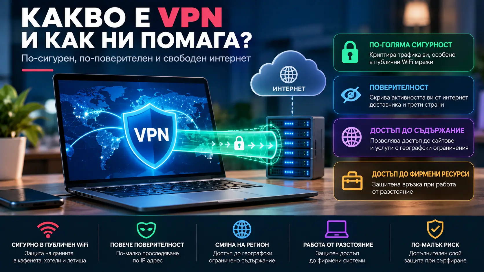 Какво е VPN и как ни помага